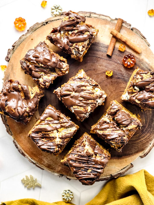 Pumpkin S'mores Bars on Rhombus - Image 2