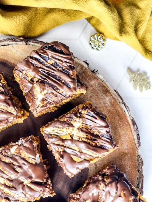 Pumpkin S'mores Bars on Rhombus - Image 3
