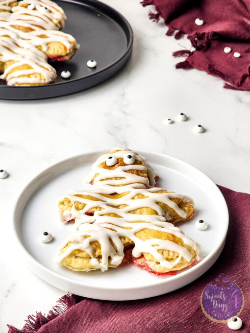 Mummy Halloween Poptarts on Marble - Image 7
