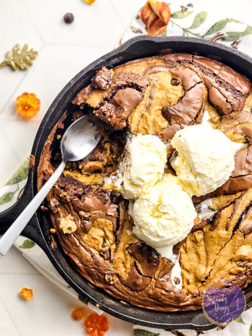 Pumpkin Brownie Skillet on Rhombus - Image 11