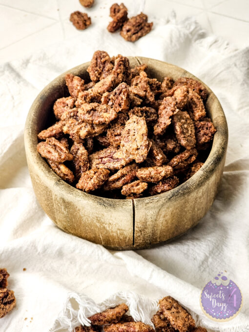 Candied Pecans on Rhombus