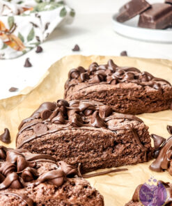 Chocolate Scones on Rhombus