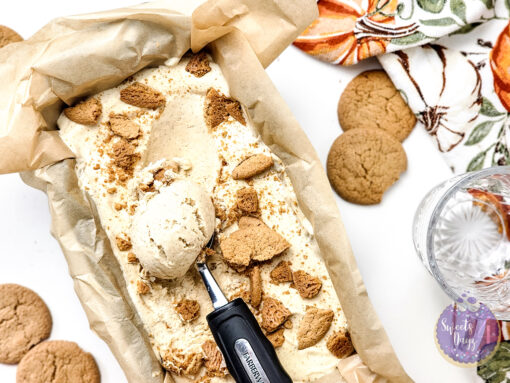 Gingerbread Ice Cream on White - Image 8
