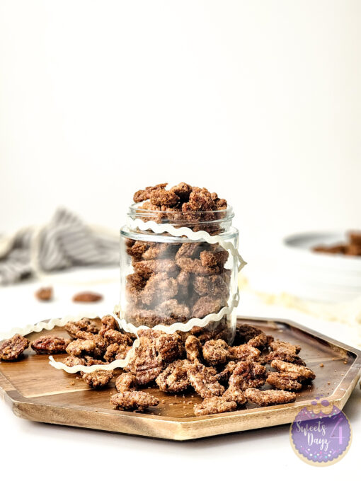 Candied Pecans on White - Image 7