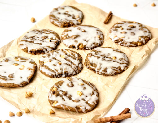 Ginger Maple Glazed Cookies on Rhombus - Image 3