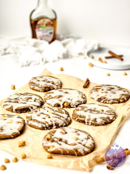 Ginger Maple Glazed Cookies on Rhombus - Image 4