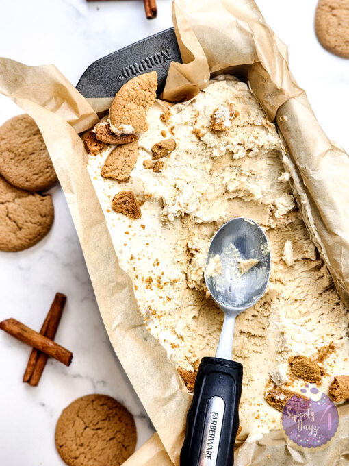 Gingerbread Ice Cream on Marble - Image 2