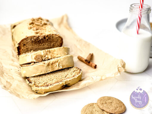 Glazed Gingerbread Pound Cake on Rhombus - Image 2