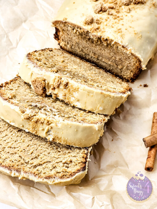 Glazed Gingerbread Pound Cake on Rhombus - Image 4