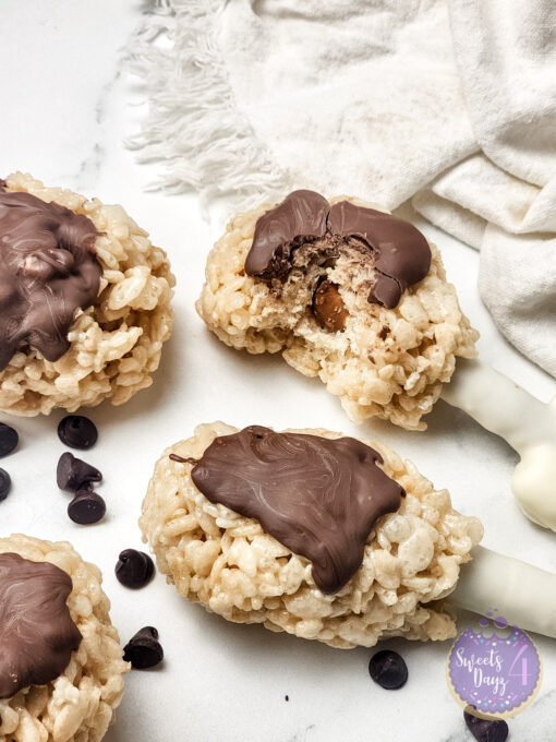 Turkey Leg & Gravy Rice Krispies on Marble