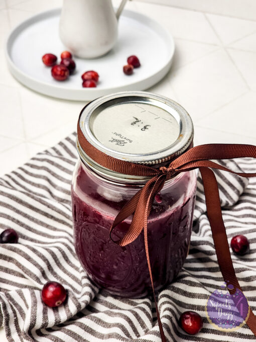 Homemade Cranberry Sauce on Rhombus - Image 5