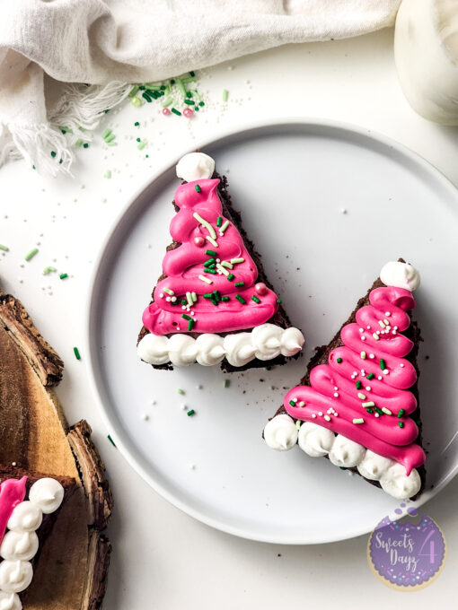 Santa Hat Brownies on White - Image 7