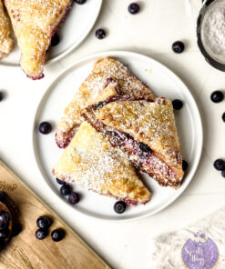 Blueberry Cream Cheese Pastries on Rhombus