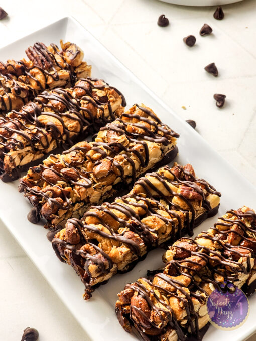 Homemade Nut Granola Bars on Rhombus - Image 6