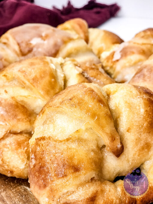 Creme Brulee Croissants on White - Image 3