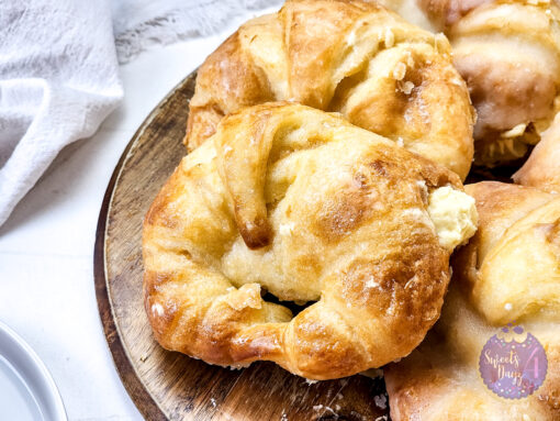 Creme Brulee Croissants on Rhombus - Image 3
