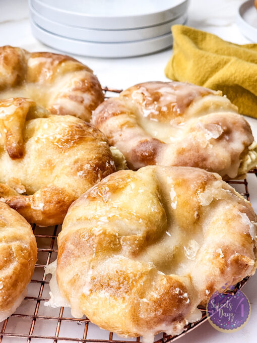 Creme Brulee Croissants on Gold Marble - Image 5