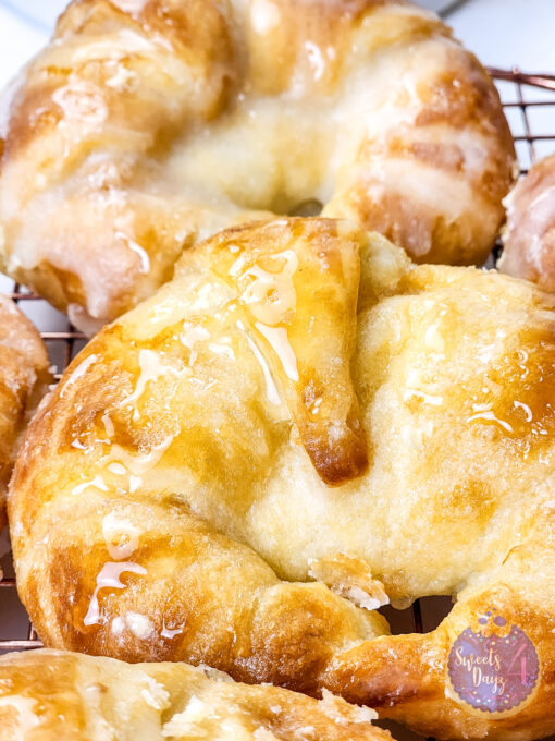 Creme Brulee Croissants on Gold Marble - Image 7