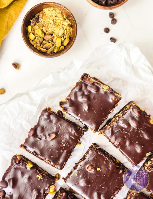 Dubai Pistachio Brownies on Rhombus - Image 6