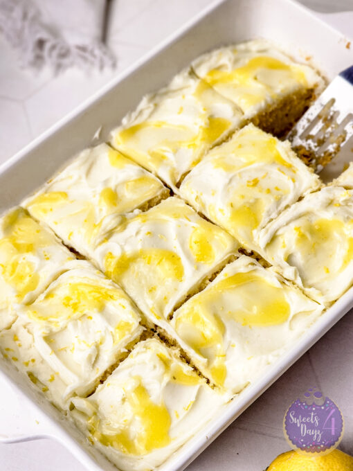 Lemon Velvet Cake on Rhombus - Image 2
