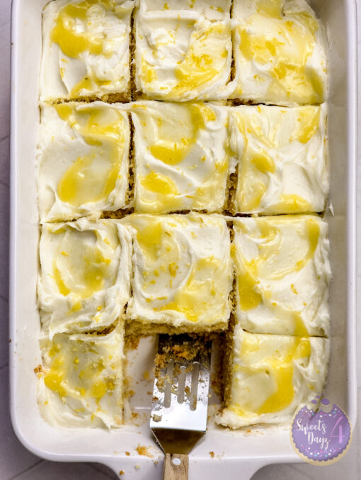 Lemon Velvet Cake on Rhombus - Image 3