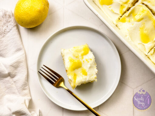 Lemon Velvet Cake on Rhombus - Image 6