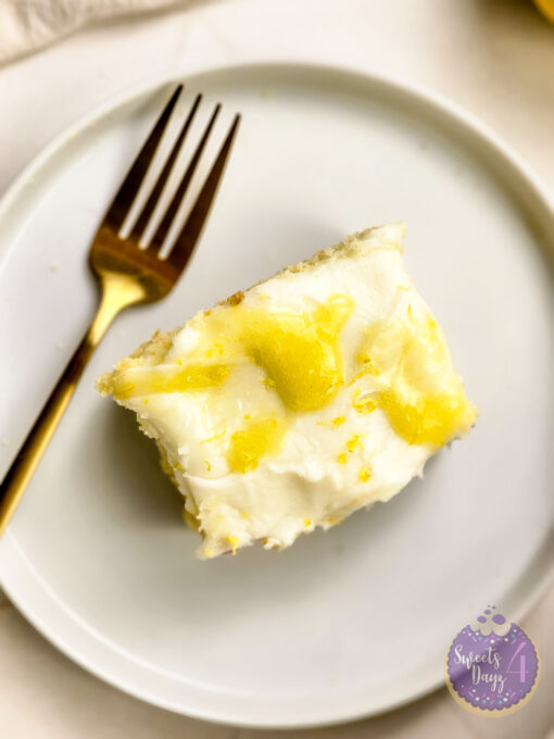 Lemon Velvet Cake on Rhombus - Image 7