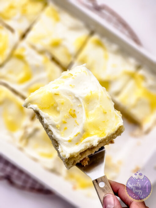 Lemon Velvet Cake on Gold Marble - Image 7