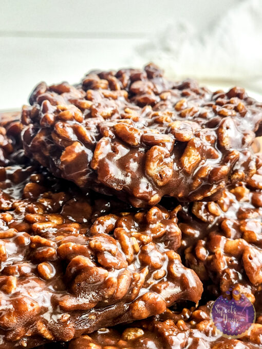 Homemade Star Crunch Cookies on White - Image 5