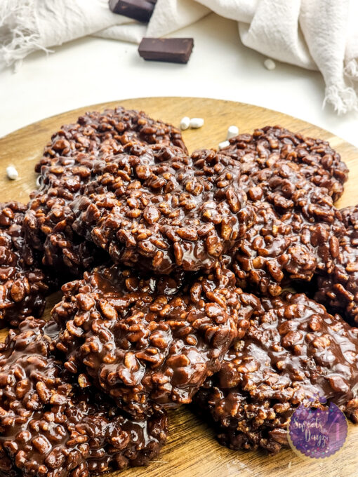 Homemade Star Crunch Cookies on White - Image 6