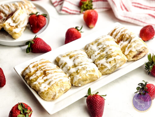 Homemade Toaster Strudels on Marble - Image 4