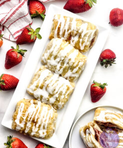 Homemade Toaster Strudels on Marble