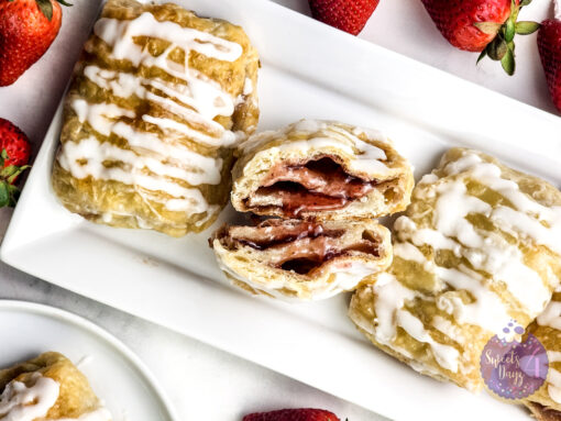 Homemade Toaster Strudels on Marble - Image 11