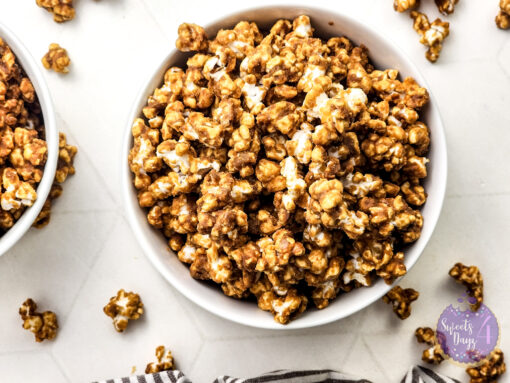Homemade Caramel Popcorn on Rhombus - Image 4