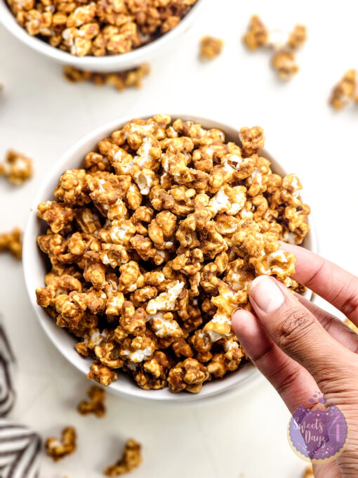 Homemade Caramel Popcorn on Rhombus - Image 9