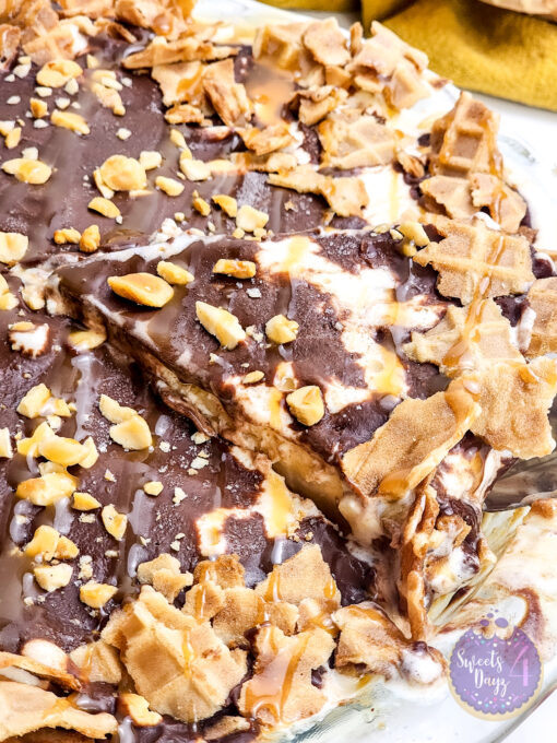 Drumstick Ice Cream Pie on White - Image 4