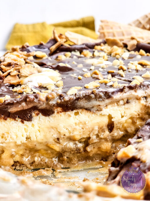 Drumstick Ice Cream Pie on White - Image 7