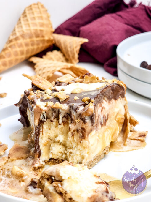 Drumstick Ice Cream Pie on Rhombus