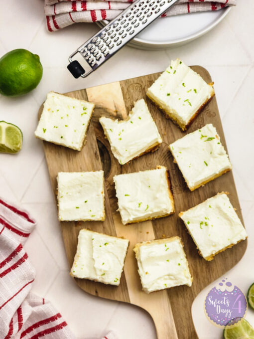 Key Lime Pie Cheesecake Bars on Rhombus - Image 5