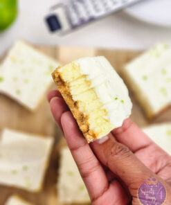 Key Lime Pie Cheesecake Bars on Rhombus