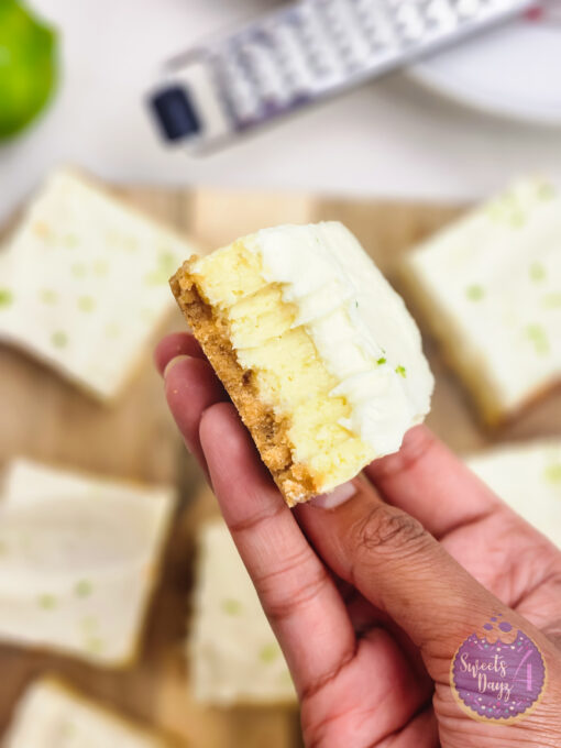 Key Lime Pie Cheesecake Bars on Rhombus