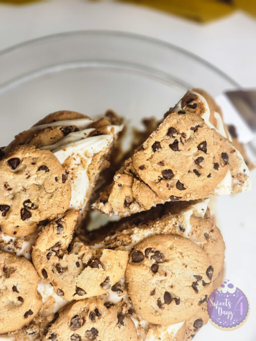 Milk n Cookies Ice Box Cake on White - Image 8
