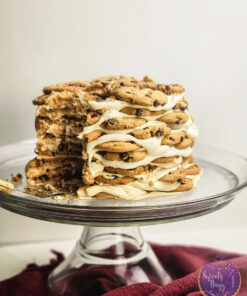 Milk n Cookies Ice Box Cake on Rhombus
