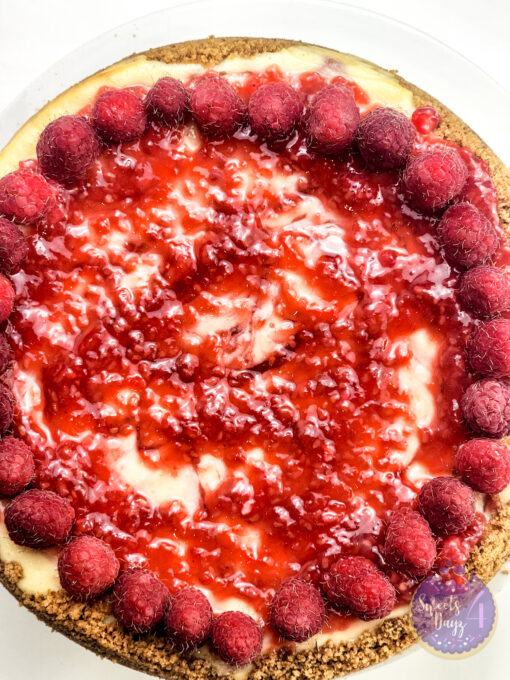 Raspberry Cheesecake on White - Image 4