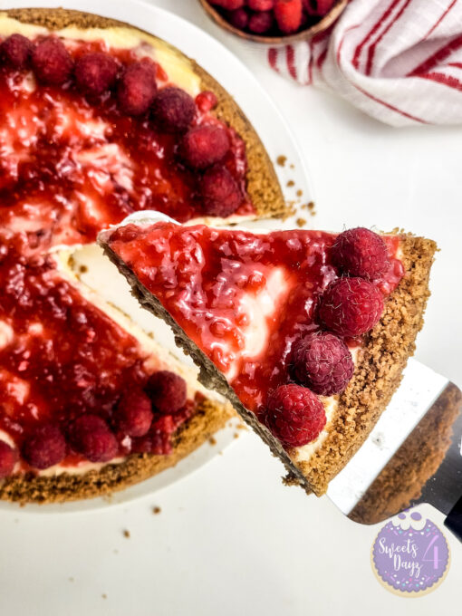 Raspberry Cheesecake on White - Image 8