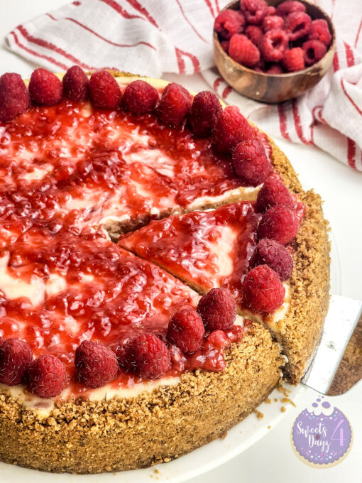 Raspberry Cheesecake on White - Image 9