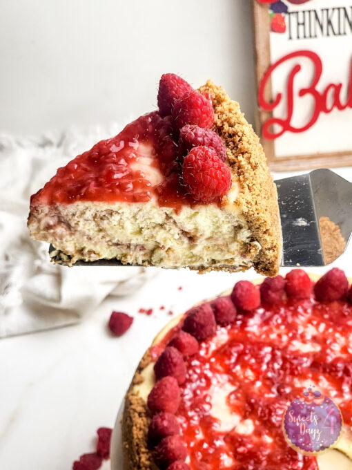 Raspberry Cheesecake on Gold Marble - Image 6