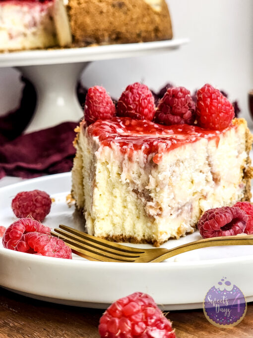 Raspberry Cheesecake on Rhombus