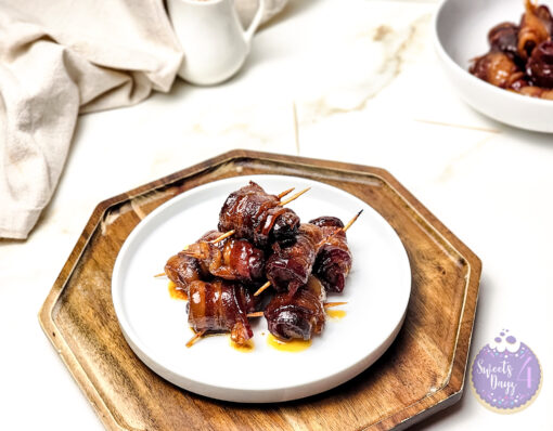 Maple Bacon Smokies on Gold Marble - Image 4