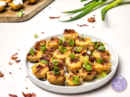 Mini Baked Potatoes on Rhombus - Image 3
